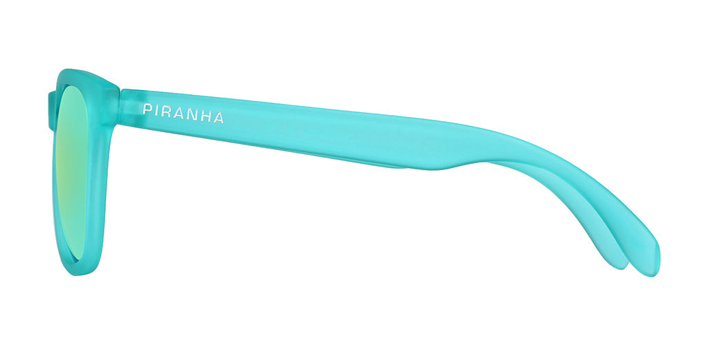 Traveler Neon Teal Unisex Polarized Sunglasses