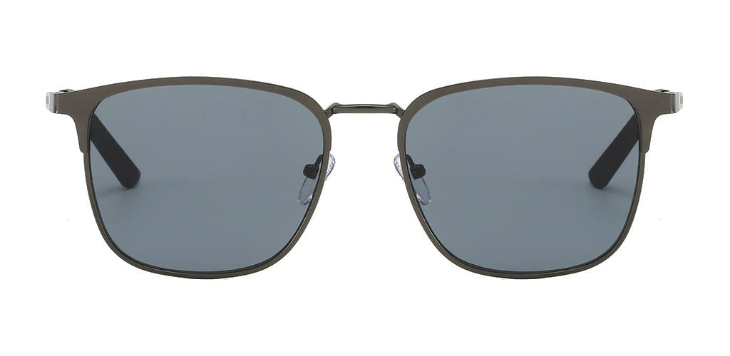 Oxford Square Metal Frame Sunglasses